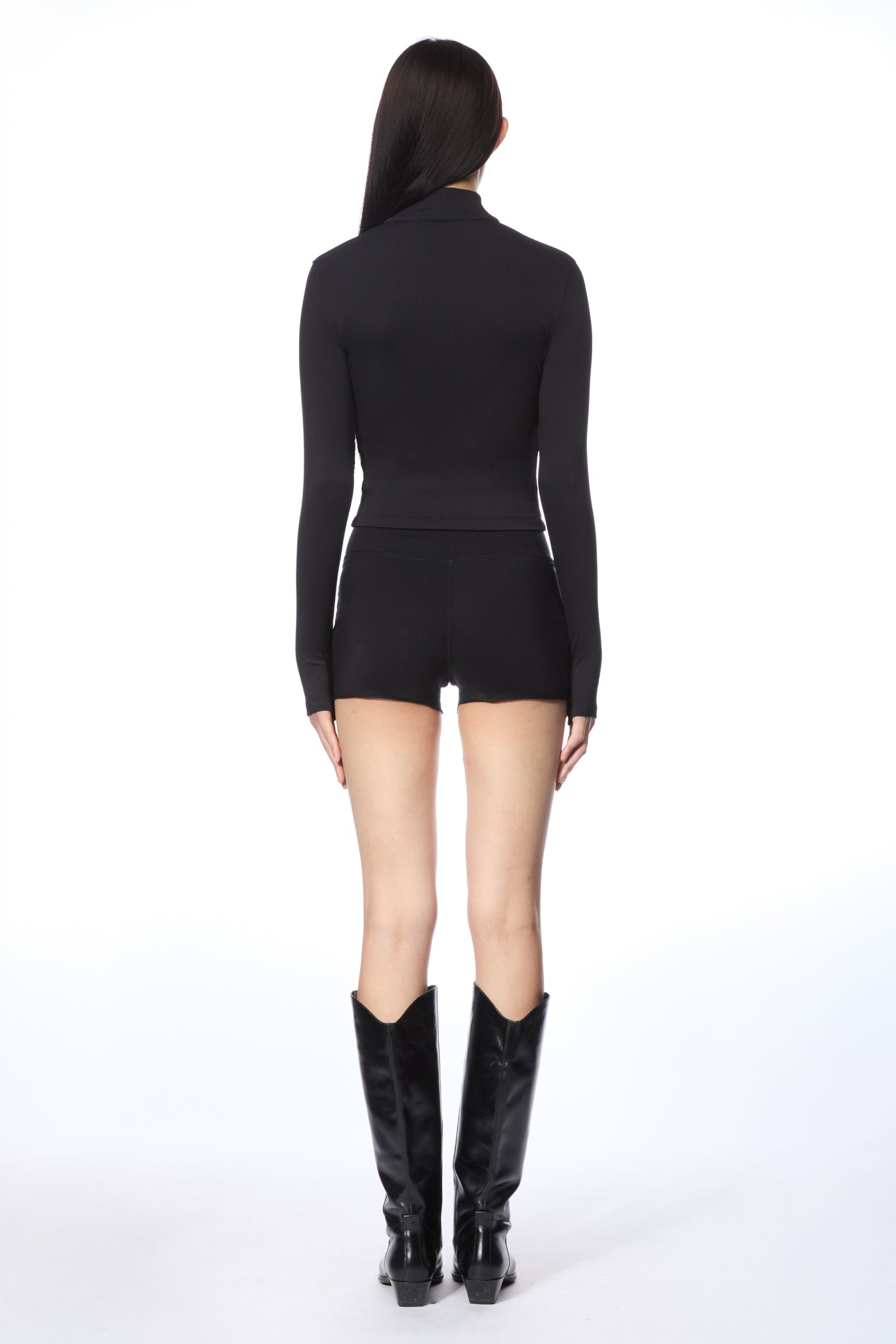 W HALF-ZIP LONGSLEEVE
