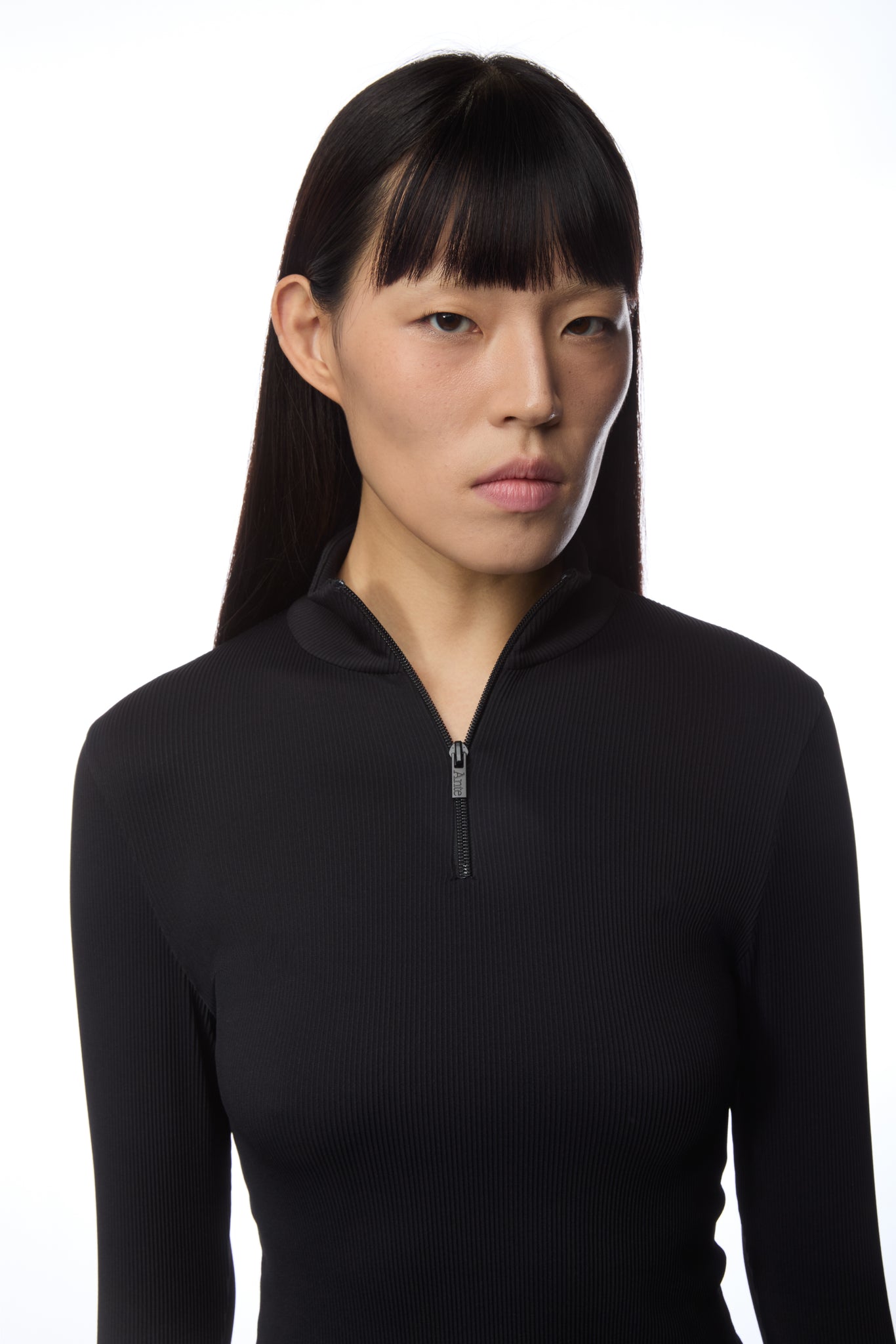 W HALF-ZIP LONGSLEEVE
